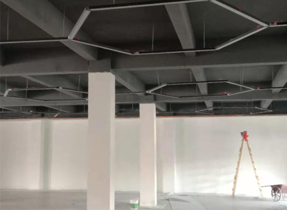 巡工地日志，昭通宇跃传媒办公室装建项目进行中